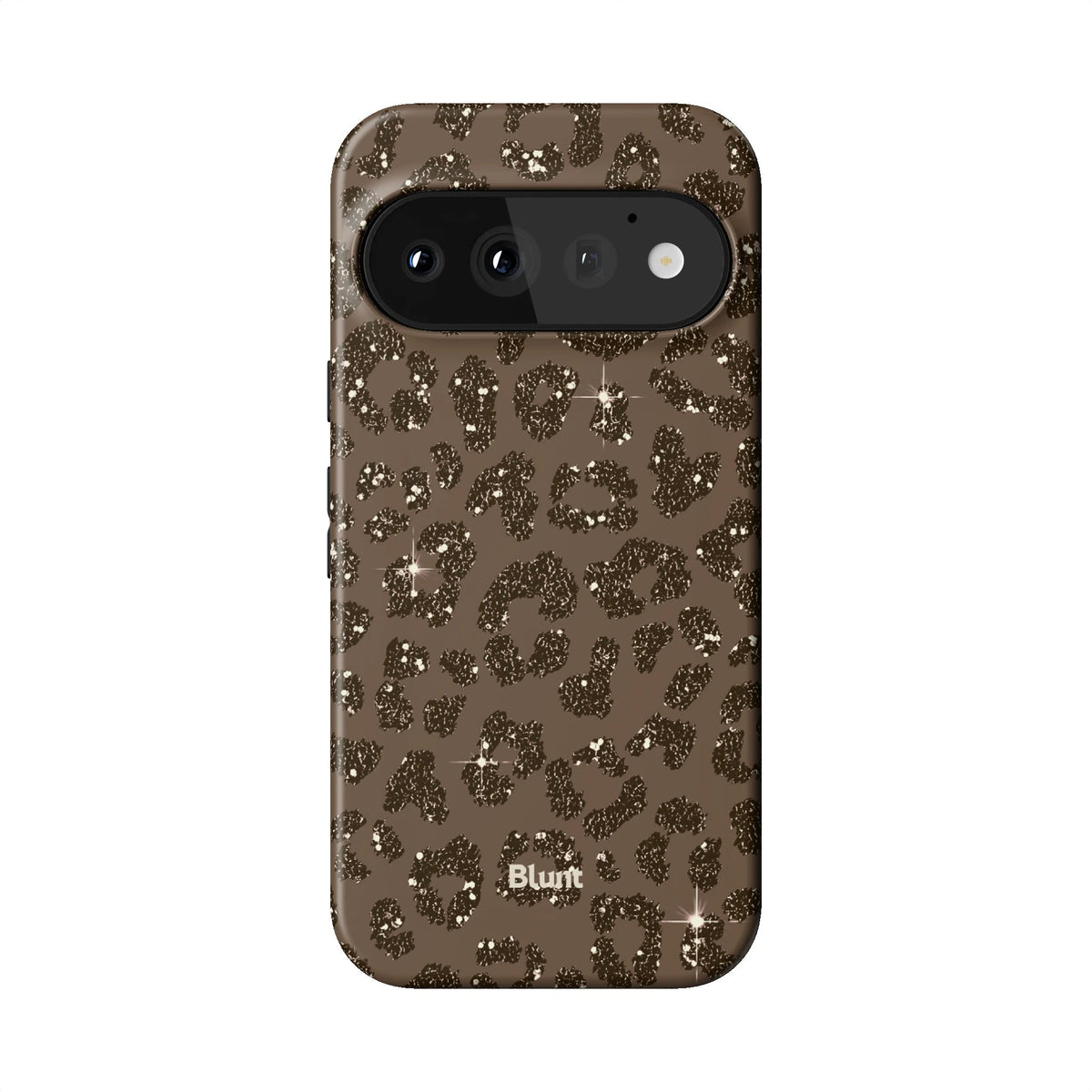 Brown Cheetah Print Pixel Case - Blunt Cases