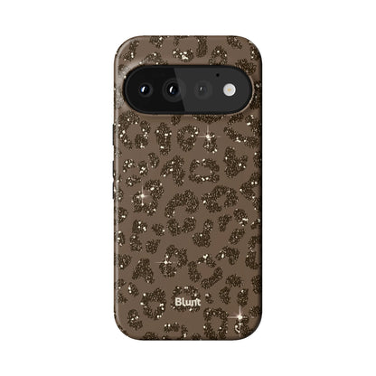 Brown Cheetah Print Pixel Case - Blunt Cases