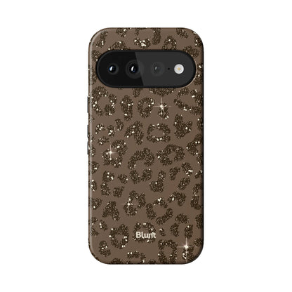 Brown Cheetah Print Pixel Case - Blunt Cases