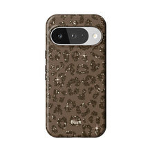 Brown Cheetah Print Pixel Case