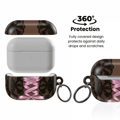 Brown Corset AirPod Case - Blunt Cases