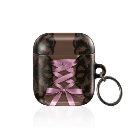 Brown Corset AirPod Case - Blunt Cases
