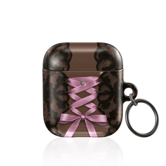 Brown Corset AirPod Case - Blunt Cases