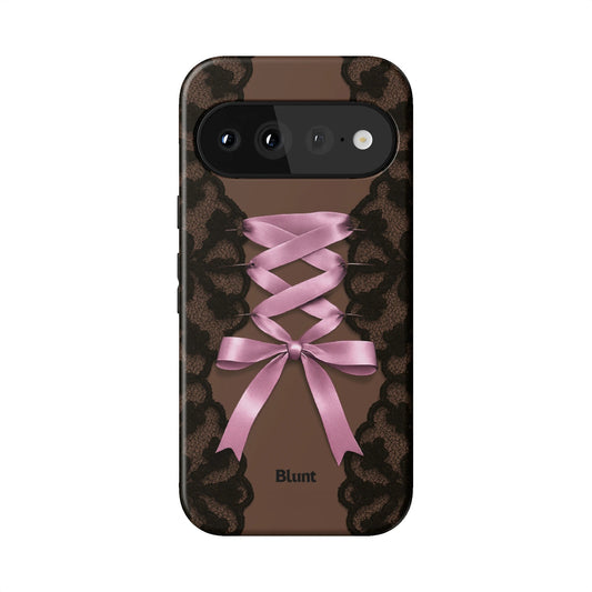 Brown Corset Pixel Case - Blunt Cases