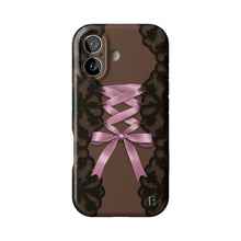 Brown Corset Statement iPhone Case