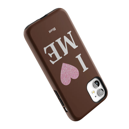 Brown I Love Me iPhone Case gallery - Iphone_11_Iphone_5