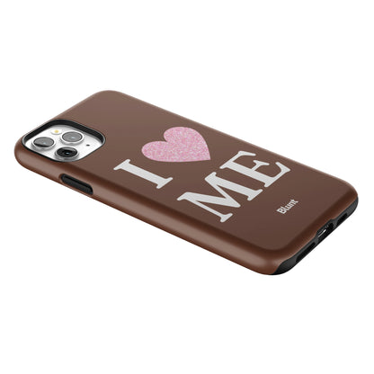 Brown I Love Me iPhone Case gallery - Iphone_11_Pro_Max_2