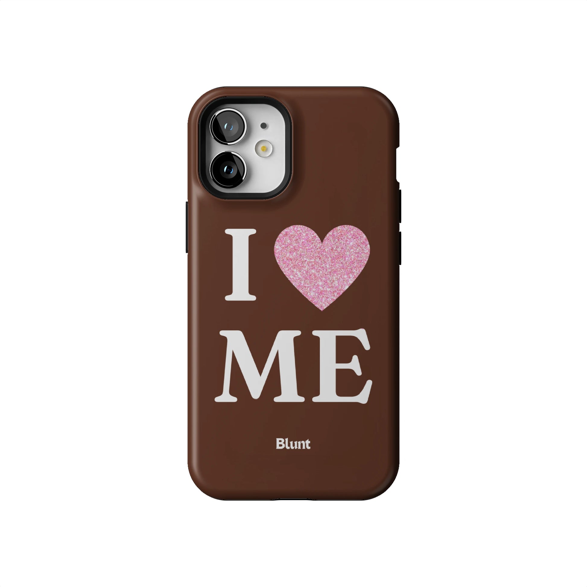 Brown I Love Me iPhone Case gallery - Iphone_12_Mini_Air_Plus_1