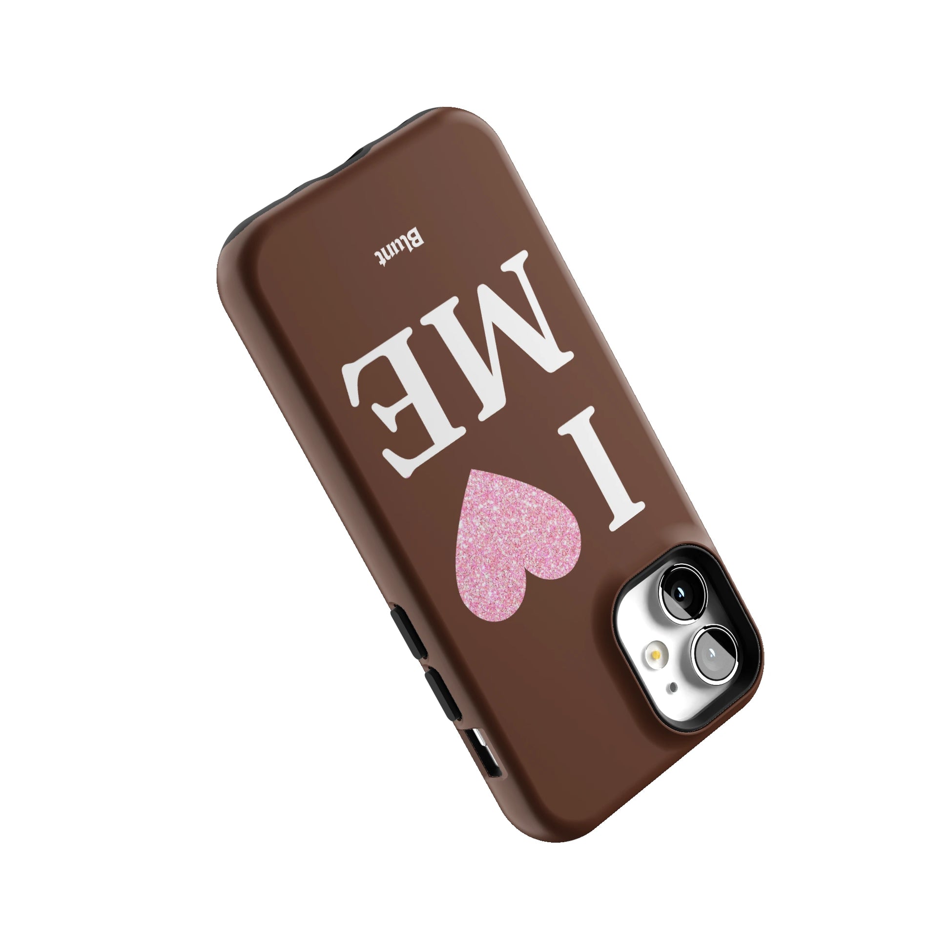 Brown I Love Me iPhone Case gallery - Iphone_12_Mini_Air_Plus_5