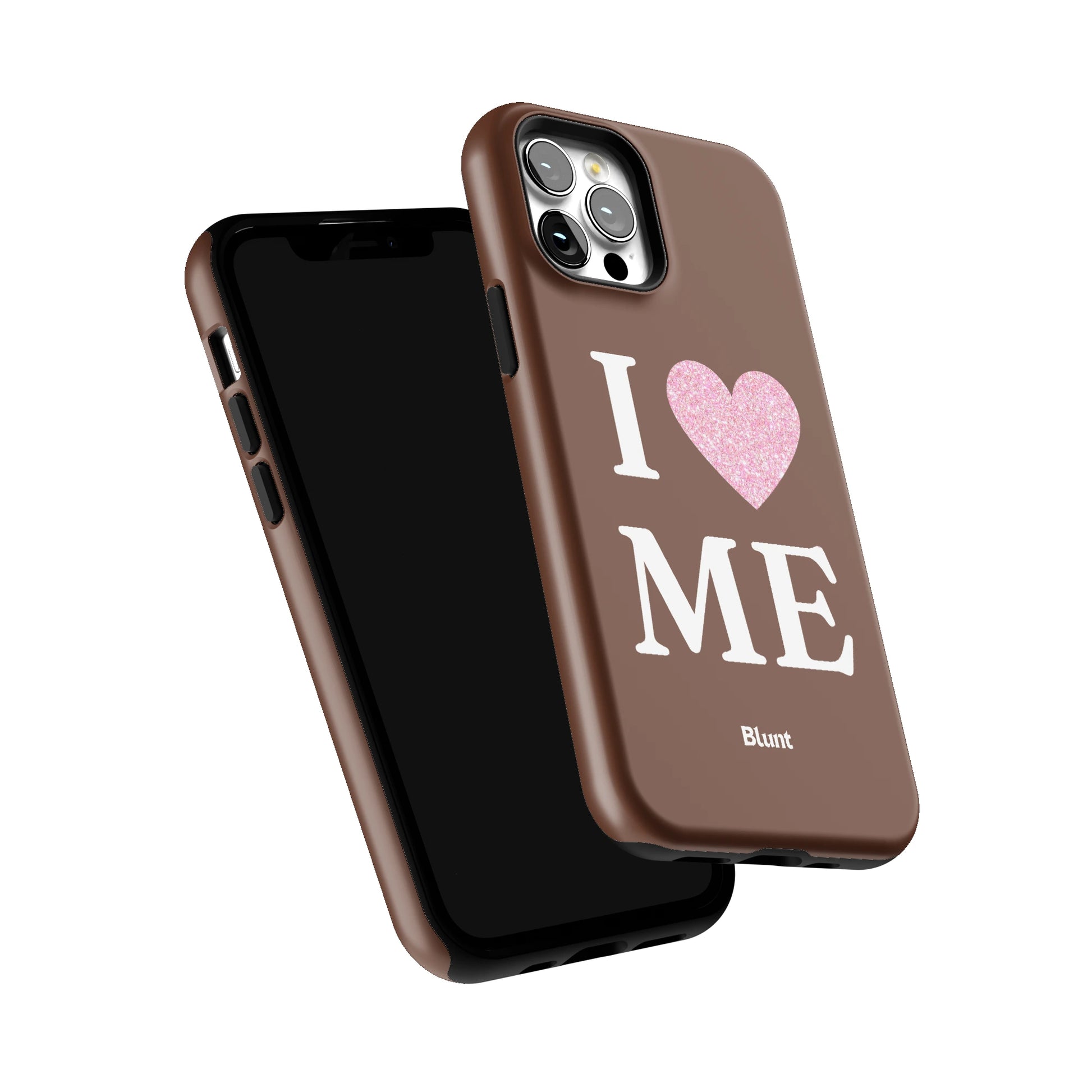 Brown I Love Me iPhone Case gallery - Iphone_12_Pro_6