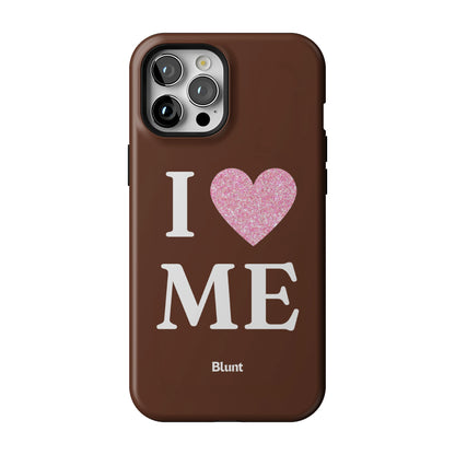 Brown I Love Me iPhone Case gallery - Iphone_12_Pro_Max_1