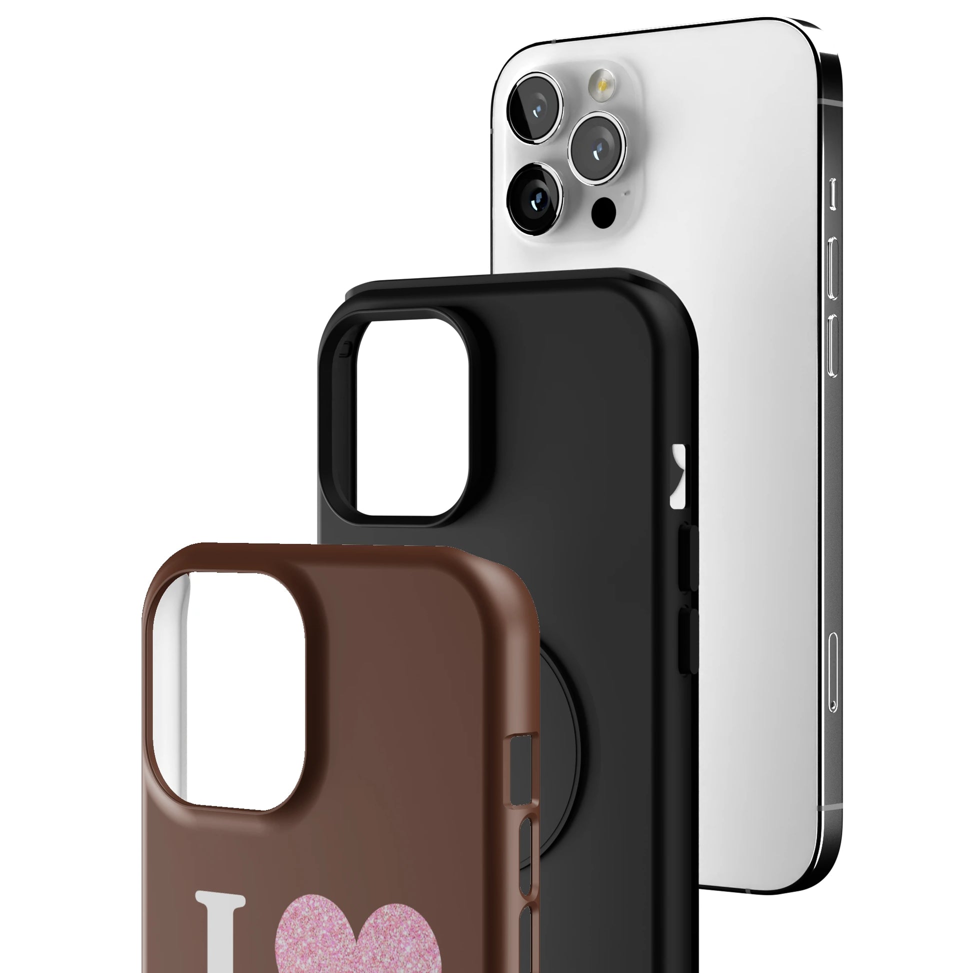 Brown I Love Me iPhone Case gallery - Iphone_12_Pro_Max_3