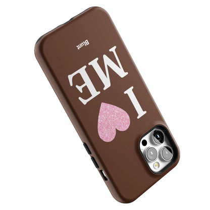 Brown I Love Me iPhone Case gallery - Iphone_12_Pro_Max_5
