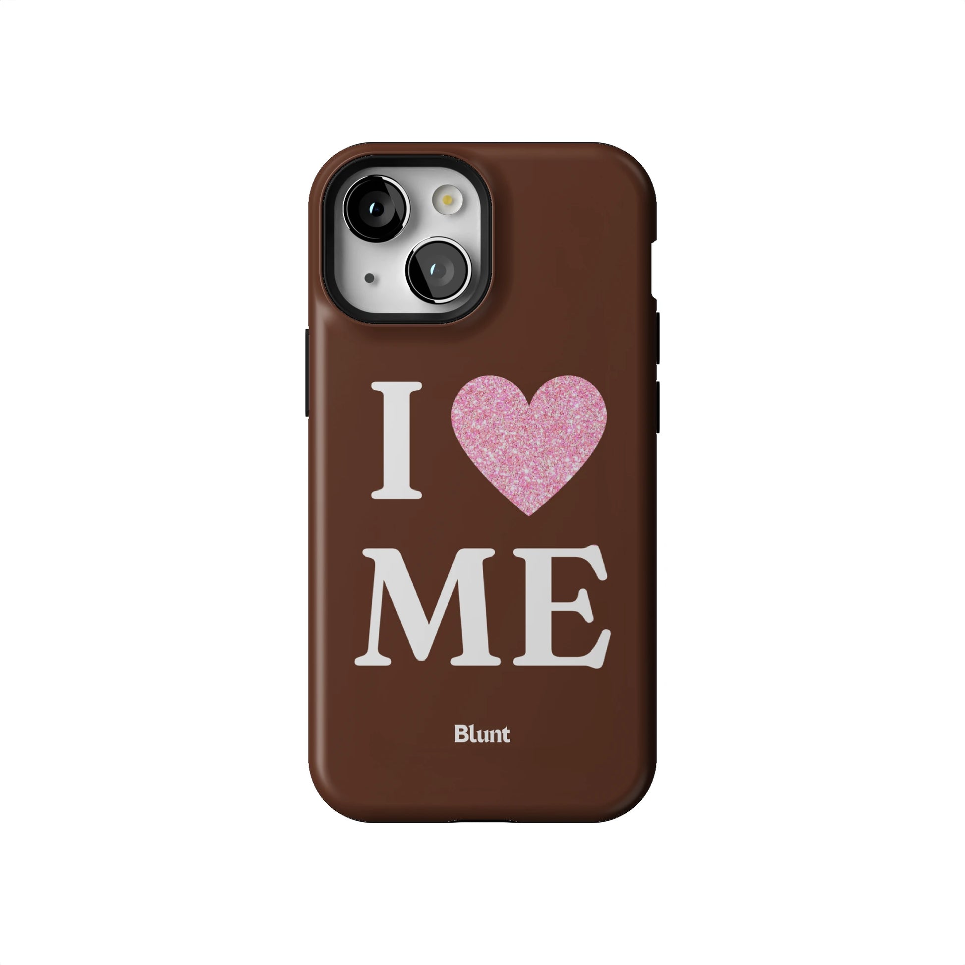 Brown I Love Me iPhone Case gallery - Iphone_13_Mini_Air_Plus_1