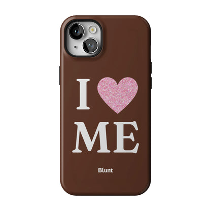 Brown I Love Me iPhone Case gallery - Iphone_14_Mini_Air_Plus_1