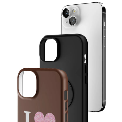 Brown I Love Me iPhone Case gallery - Iphone_14_Mini_Air_Plus_3