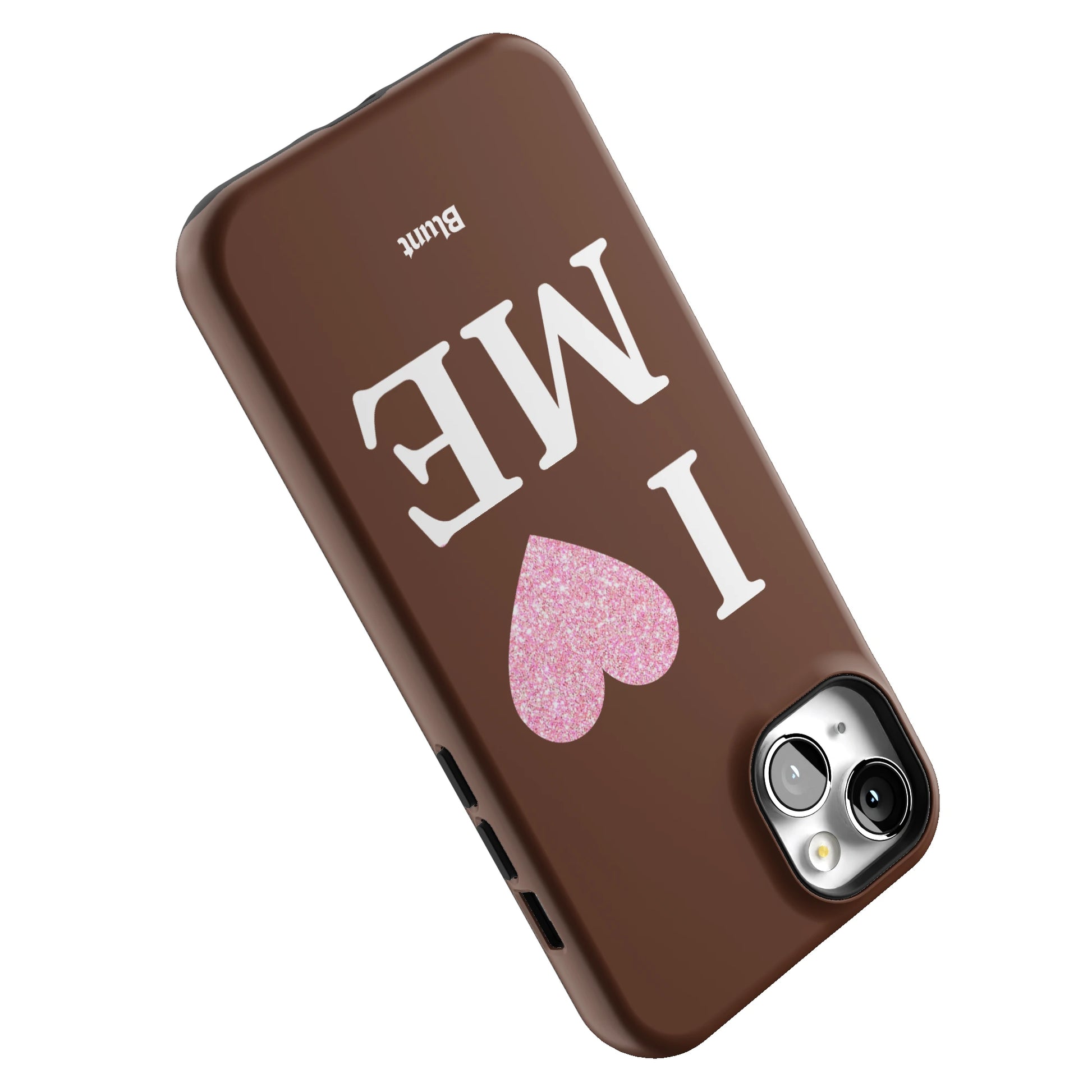 Brown I Love Me iPhone Case gallery - Iphone_14_Mini_Air_Plus_5