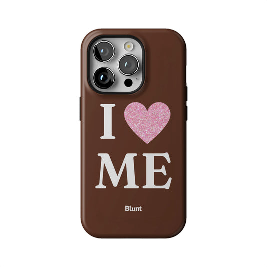 Brown I Love Me iPhone Case gallery - Iphone_14_Pro_1