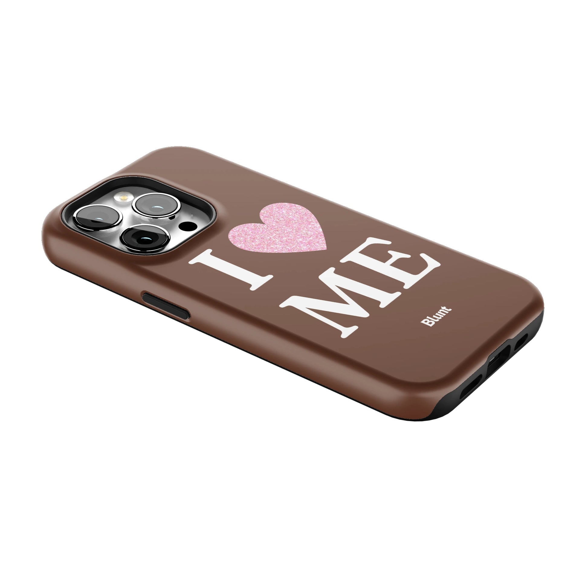 Brown I Love Me iPhone Case gallery - Iphone_14_Pro_2
