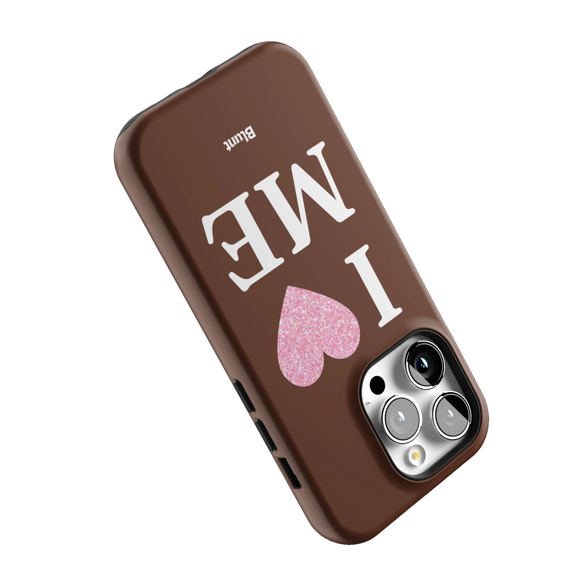 Brown I Love Me iPhone Case gallery - Iphone_14_Pro_5