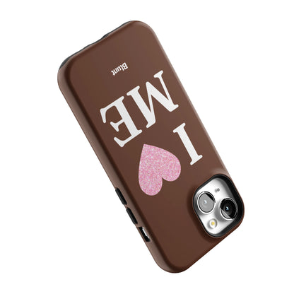 Brown I Love Me iPhone Case gallery - Iphone_15_Iphone_5