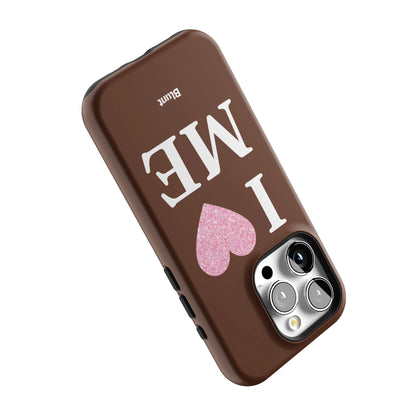Brown I Love Me iPhone Case gallery - Iphone_15_Pro_5