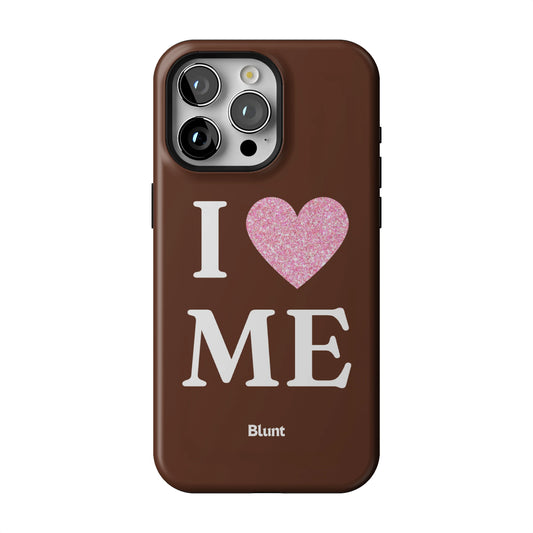 Brown I Love Me iPhone Case gallery - Iphone_15_Pro_Max_1