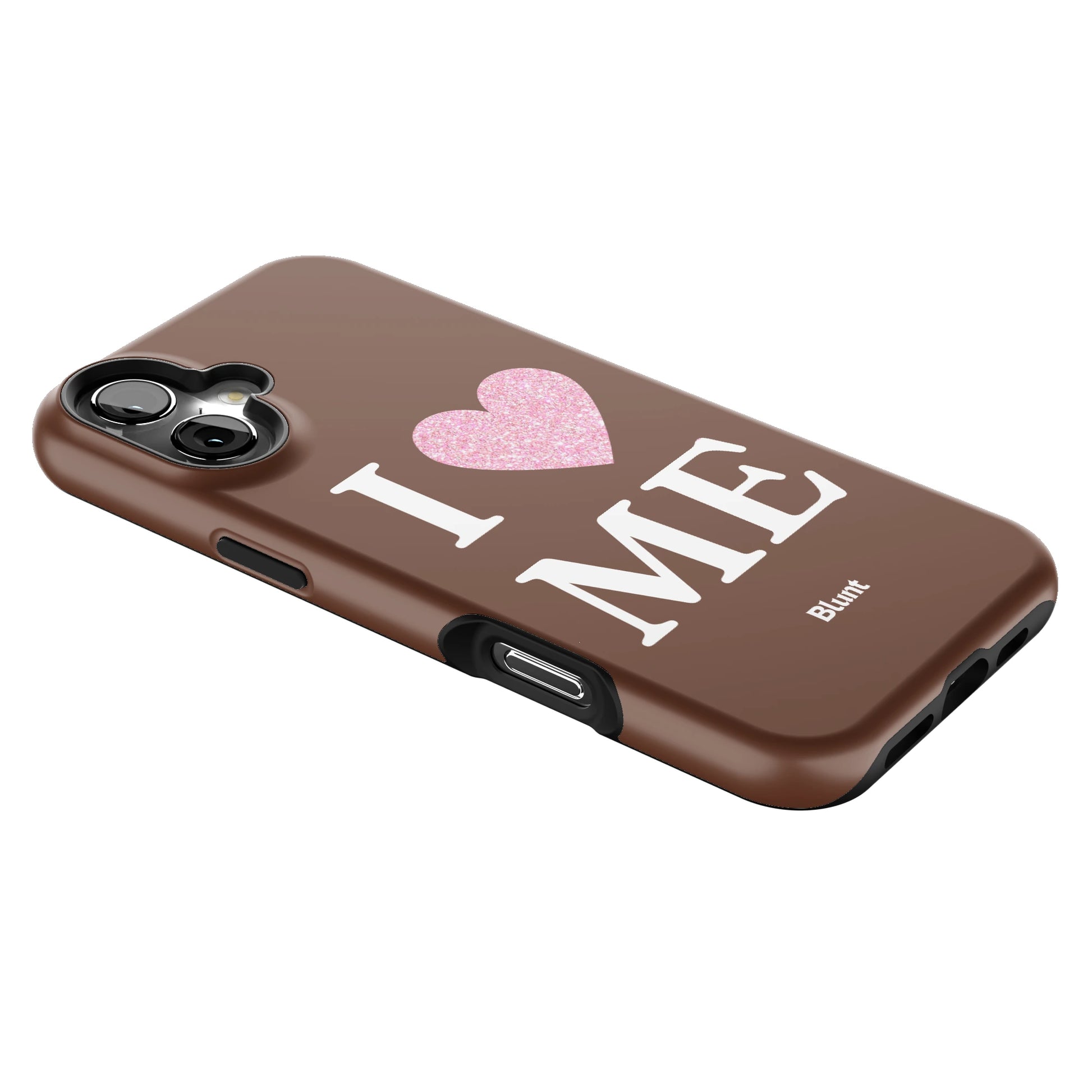 Brown I Love Me iPhone Case gallery - Iphone_16_Mini_Air_Plus_2