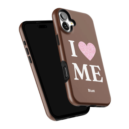 Brown I Love Me iPhone Case gallery - Iphone_16_Mini_Air_Plus_6