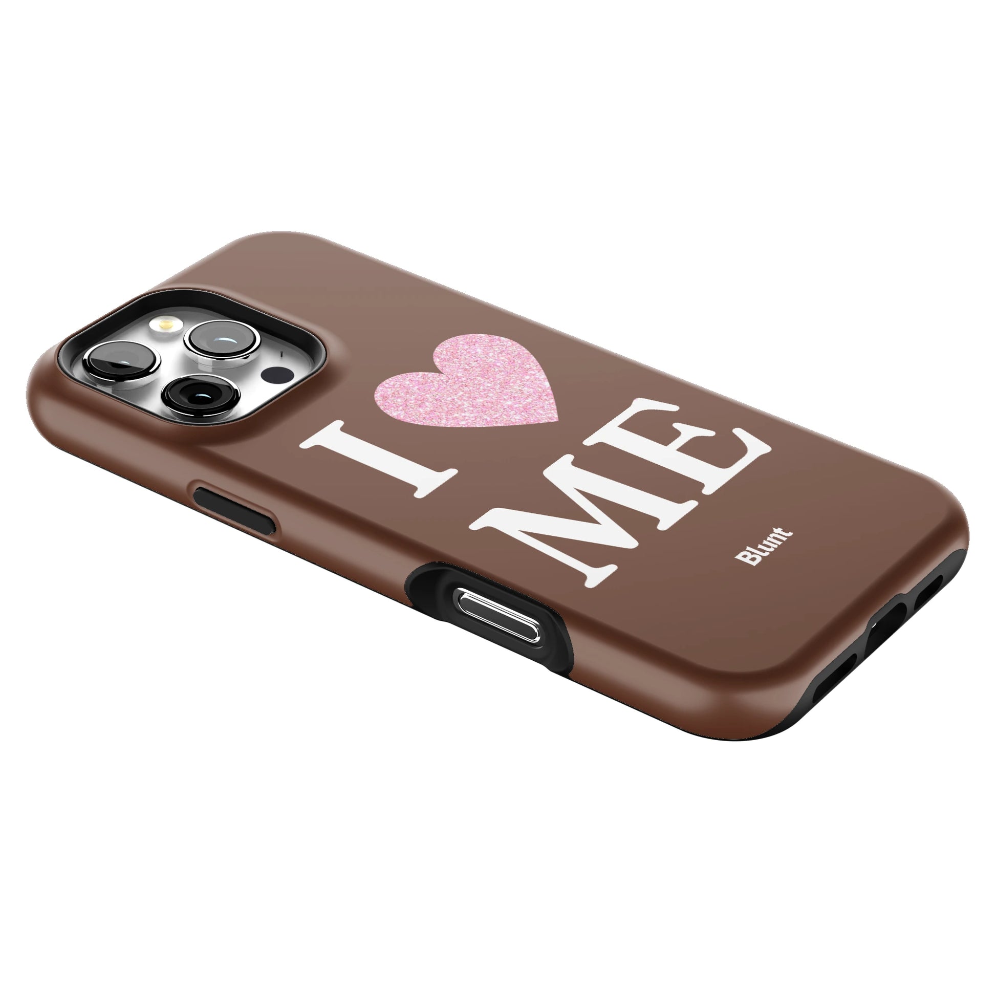 Brown I Love Me iPhone Case gallery - Iphone_16_Pro_Max_2