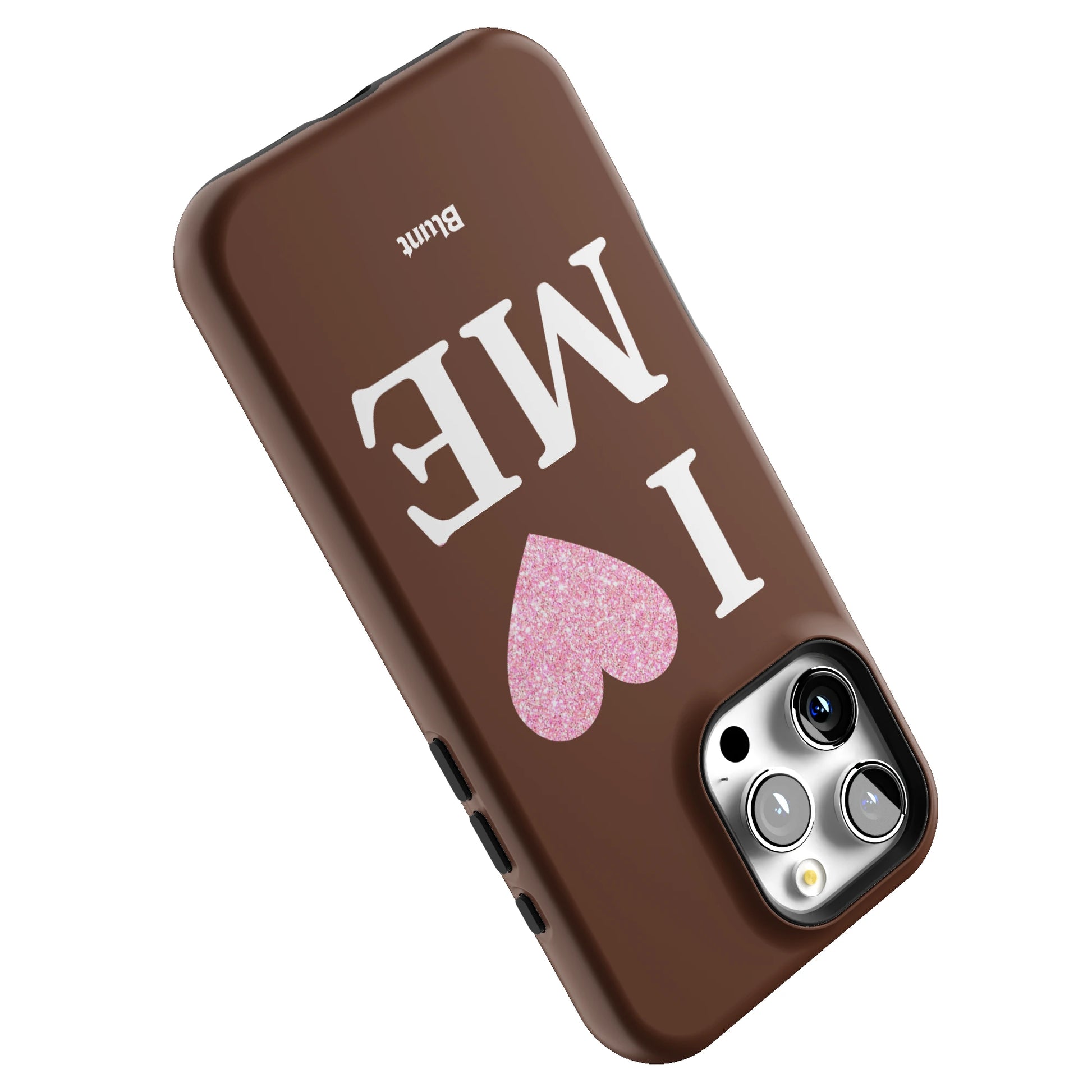 Brown I Love Me iPhone Case gallery - Iphone_16_Pro_Max_5