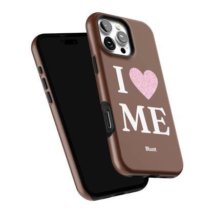 Brown I Love Me iPhone Case gallery - Iphone_16_Pro_Max_6