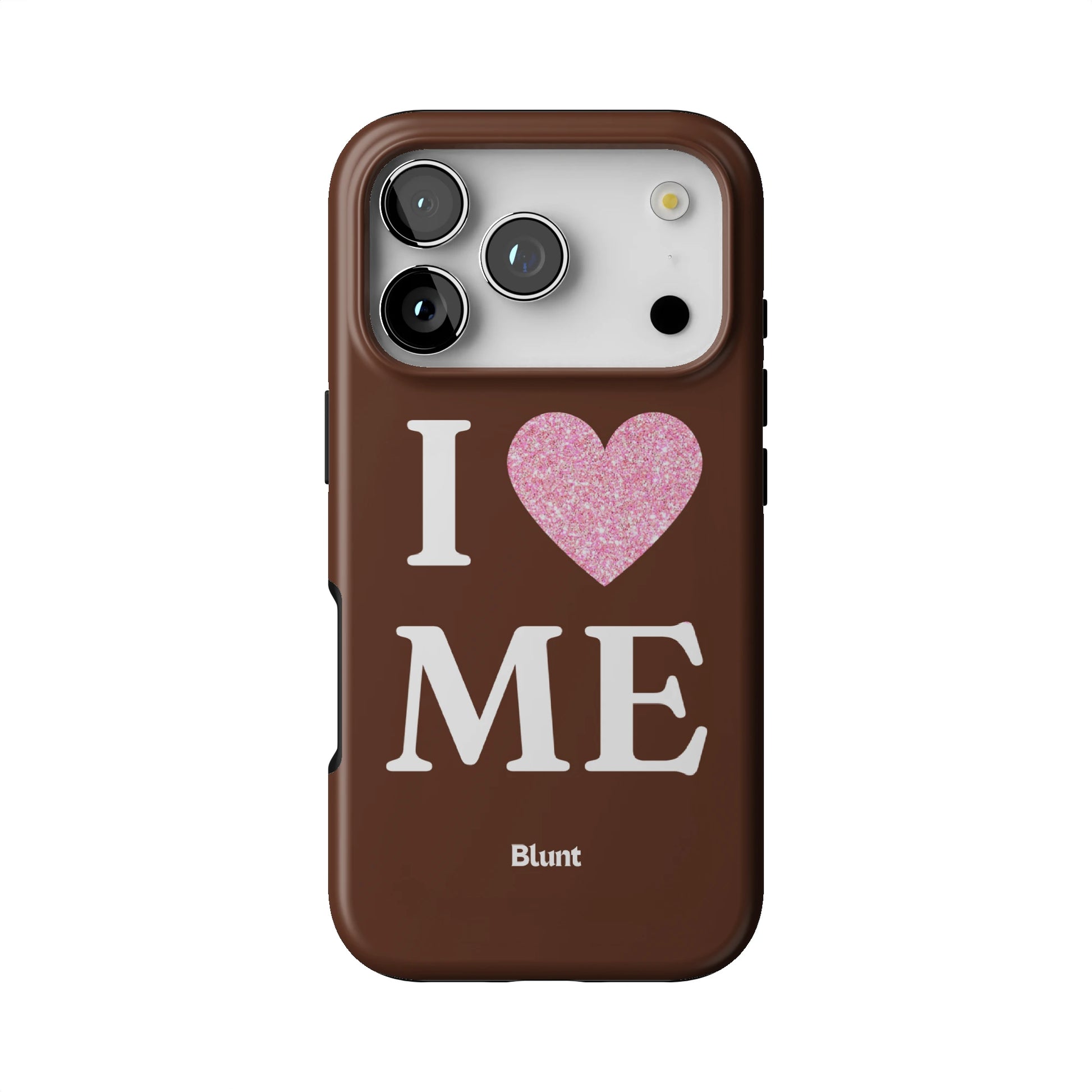 Brown I Love Me iPhone Case gallery - Iphone_17_Pro_1