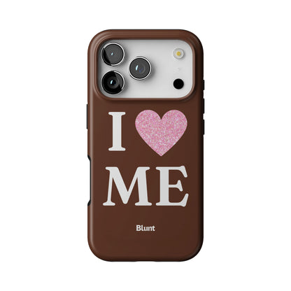Brown I Love Me iPhone Case gallery - Iphone_17_Pro_1