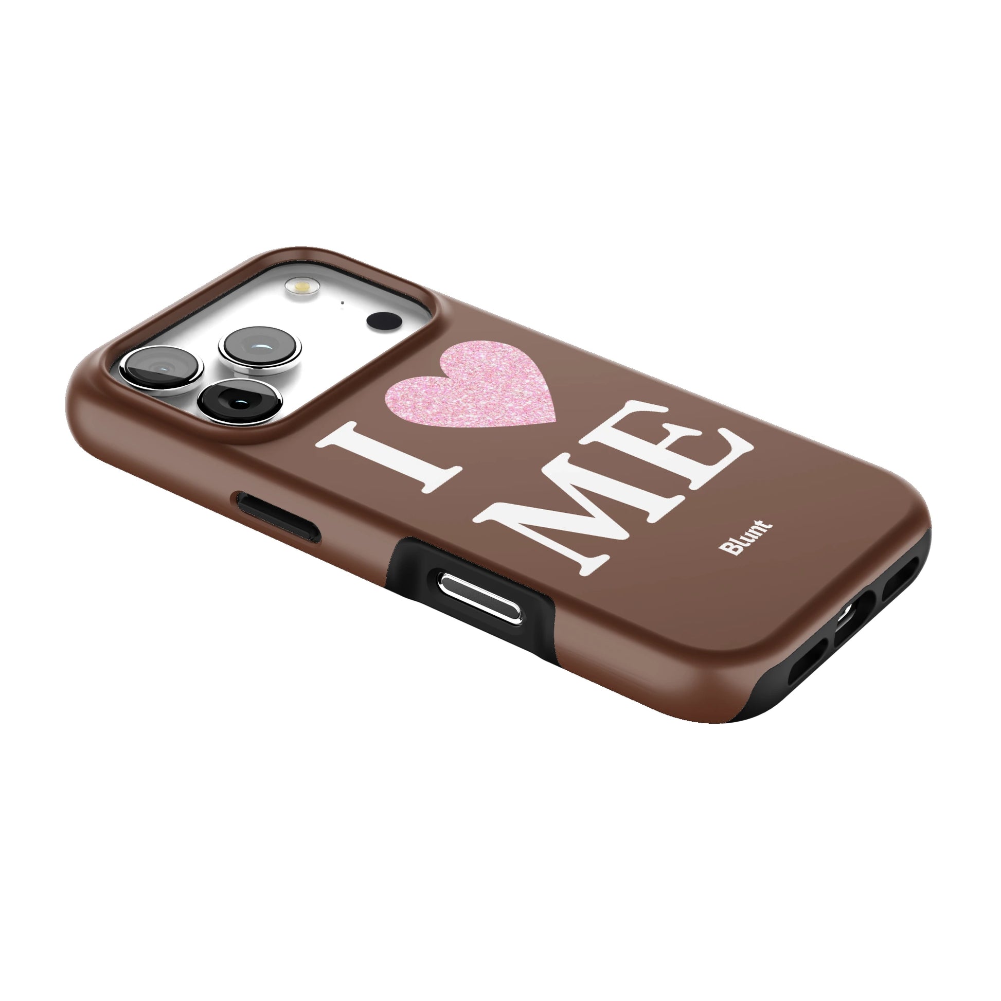 Brown I Love Me iPhone Case gallery - Iphone_17_Pro_2