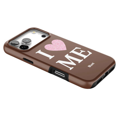 Brown I Love Me iPhone Case gallery - Iphone_17_Pro_Max_2