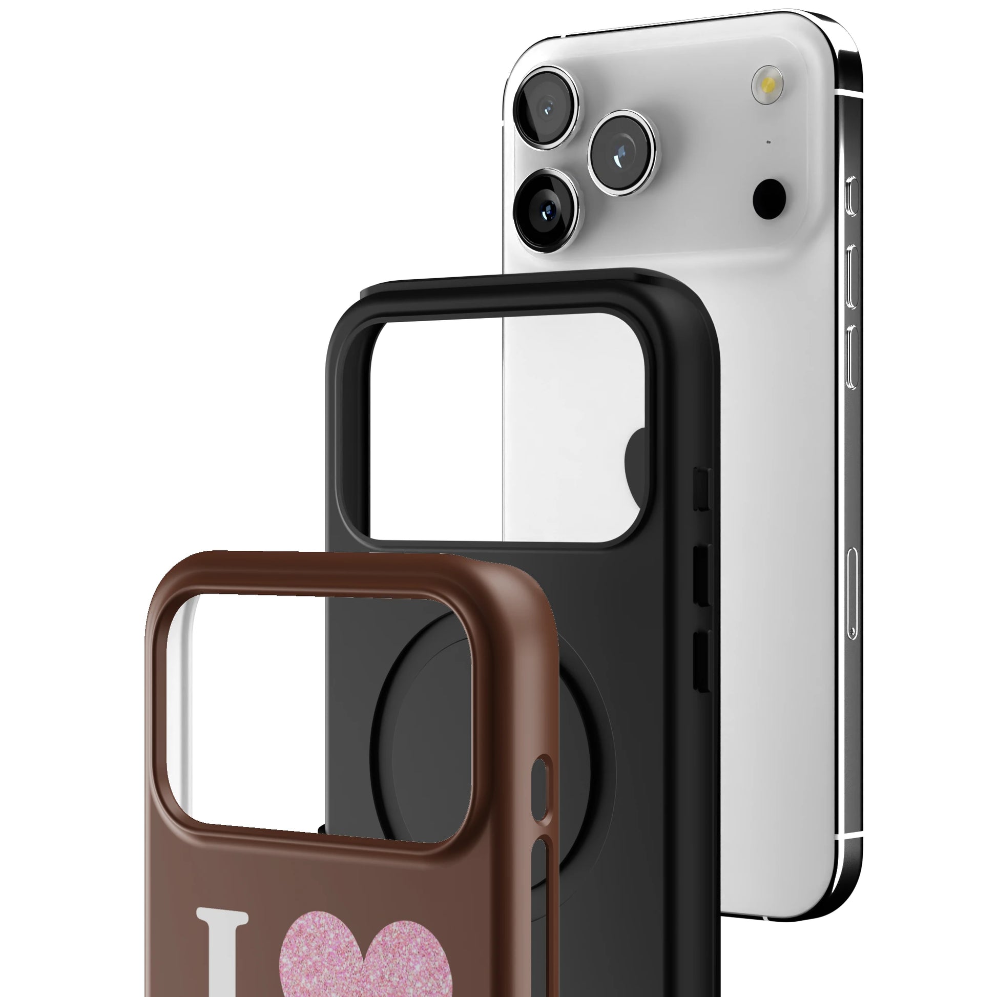 Brown I Love Me iPhone Case gallery - Iphone_17_Pro_Max_3