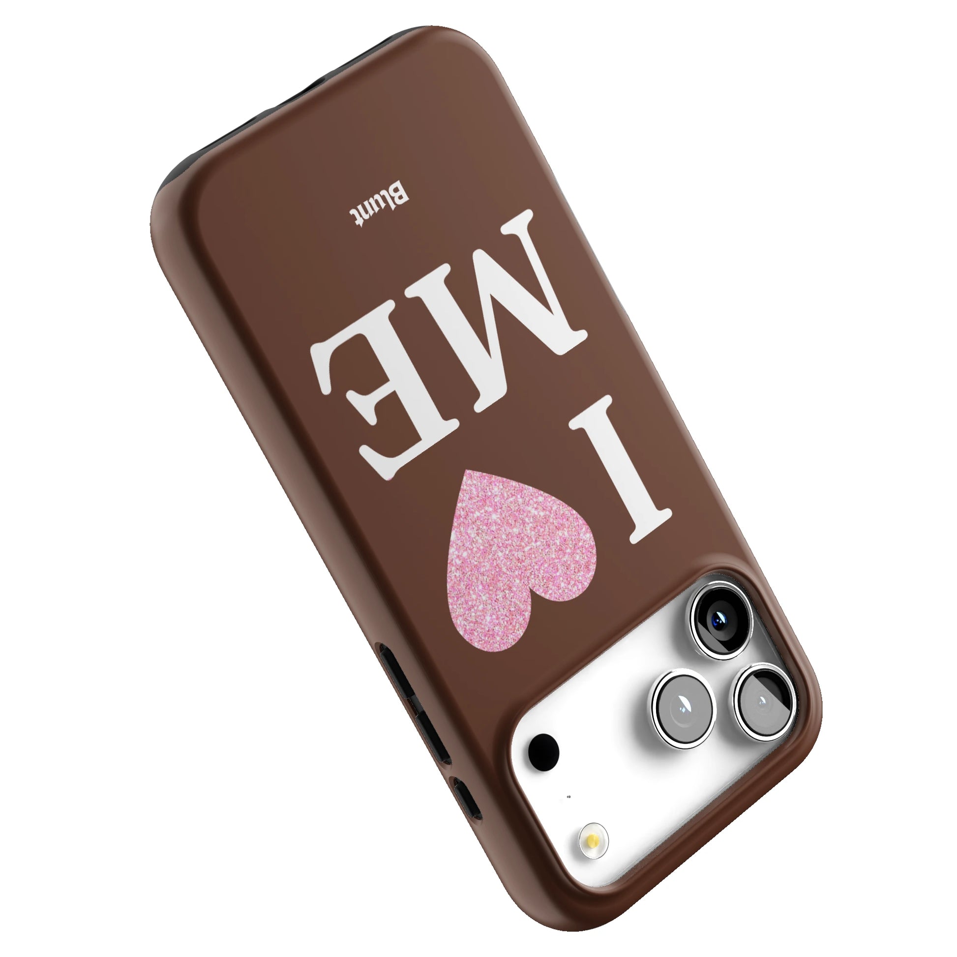 Brown I Love Me iPhone Case gallery - Iphone_17_Pro_Max_5