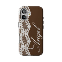 Brown Lace Angel iPhone Case