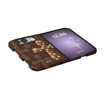 brown-polka-cross-iphone-case iPhone 18 Duo case, view 5