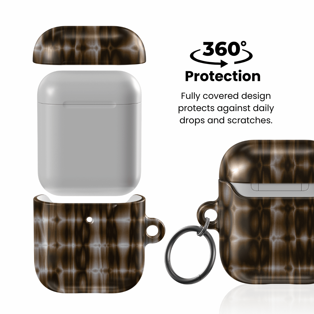 Brown Ripple AirPod Case - Blunt Cases