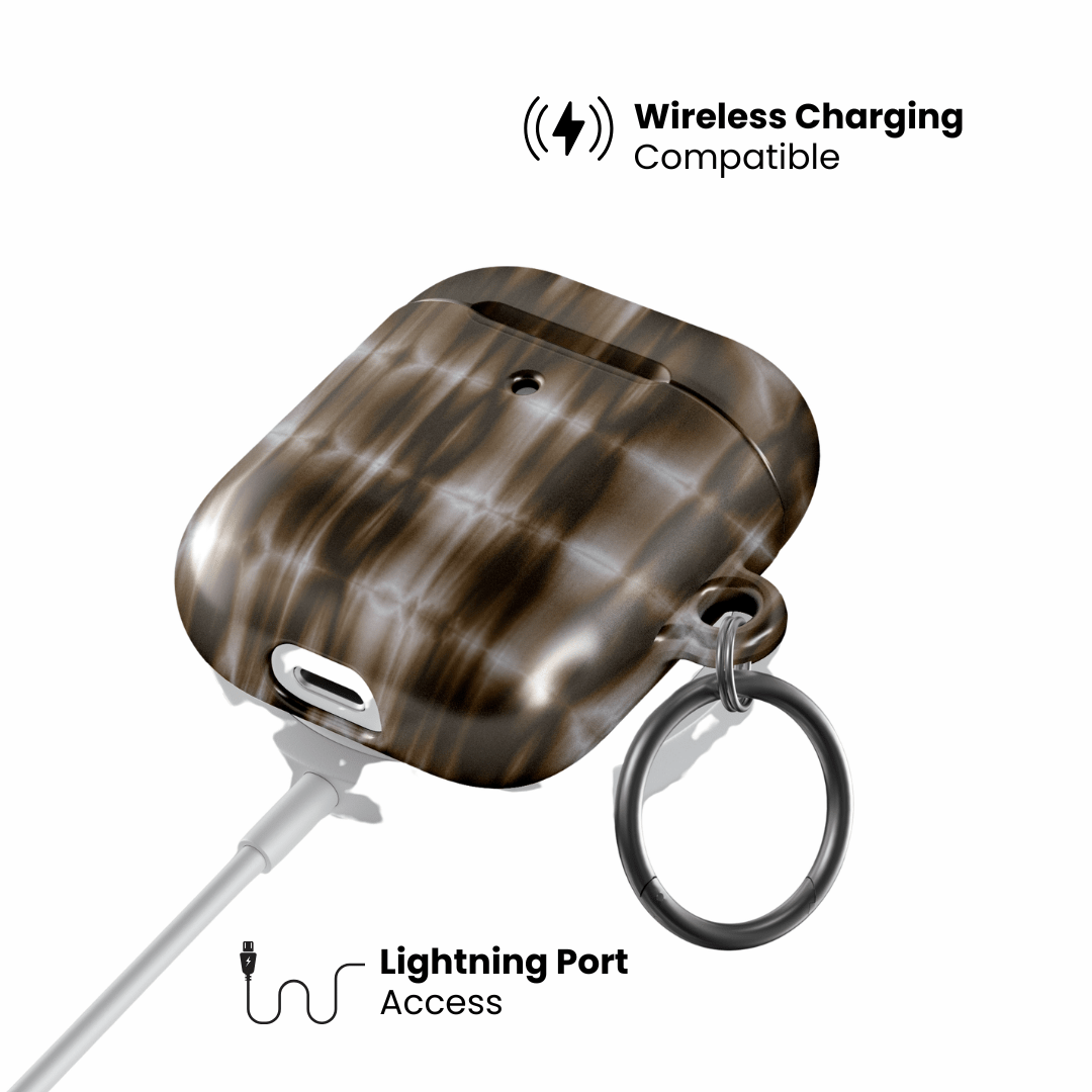 Brown Ripple AirPod Case - Blunt Cases