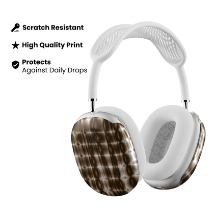 Brown Ripple AirPod Max Case - Blunt Cases