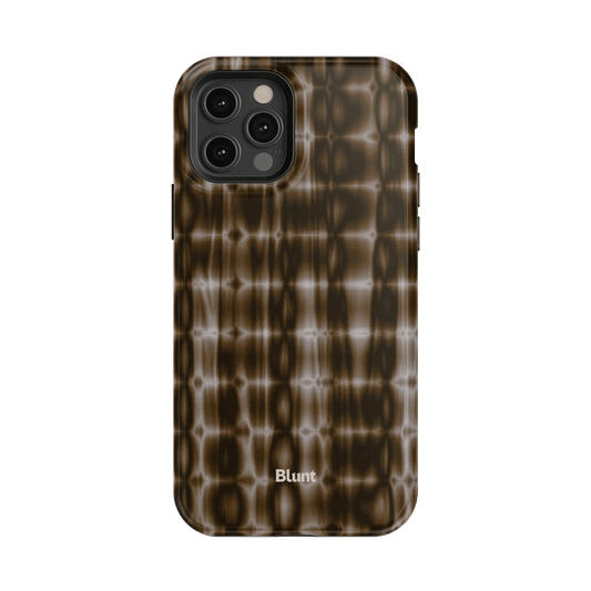 Brown Ripple iPhone Case - Blunt Cases