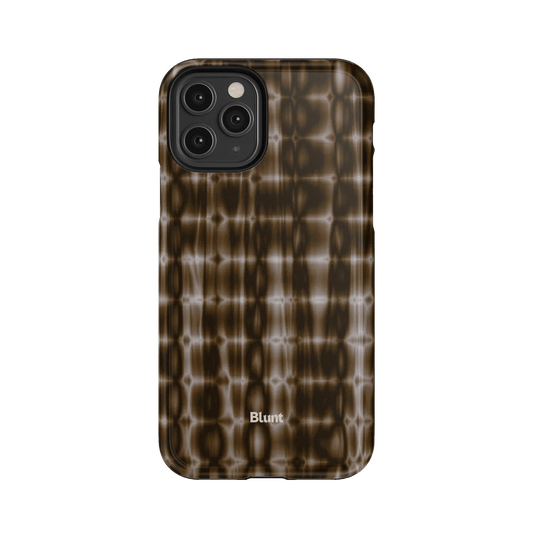 Brown Ripple iPhone Case - Blunt Cases