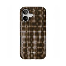 Brown Ripple iPhone Case