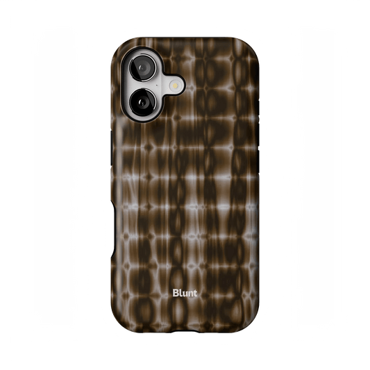 Brown Ripple iPhone Case - Blunt Cases