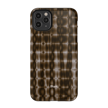 Brown Ripple iPhone Case - Blunt Cases