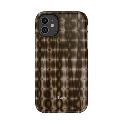 Brown Ripple iPhone Case - Blunt Cases