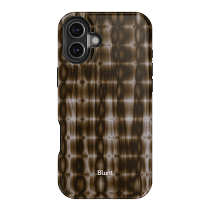 Brown Ripple iPhone Case - Blunt Cases